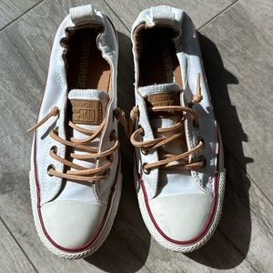 Converse Chuck Taylor All Star Shoreline Slip shoes - biscuit with tan laces